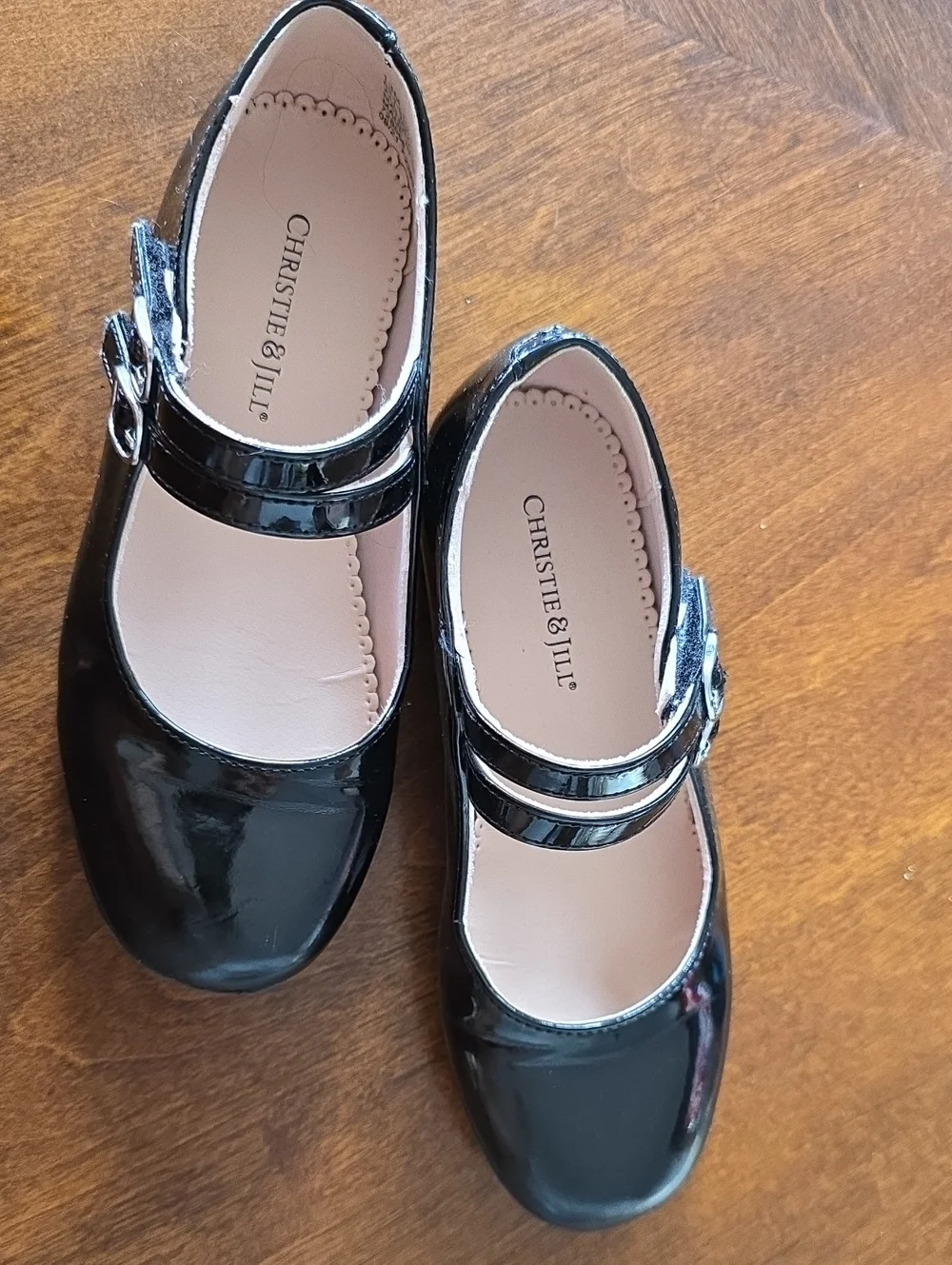 Girls' Black Patent Mary Jane Dress Shoes